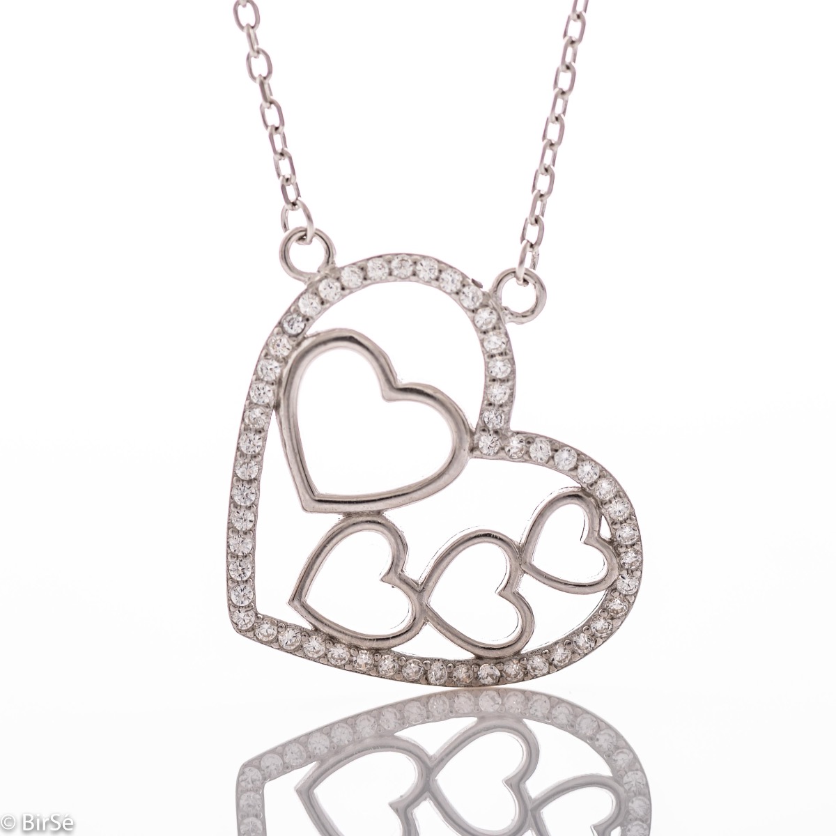 Silver Heart Necklace