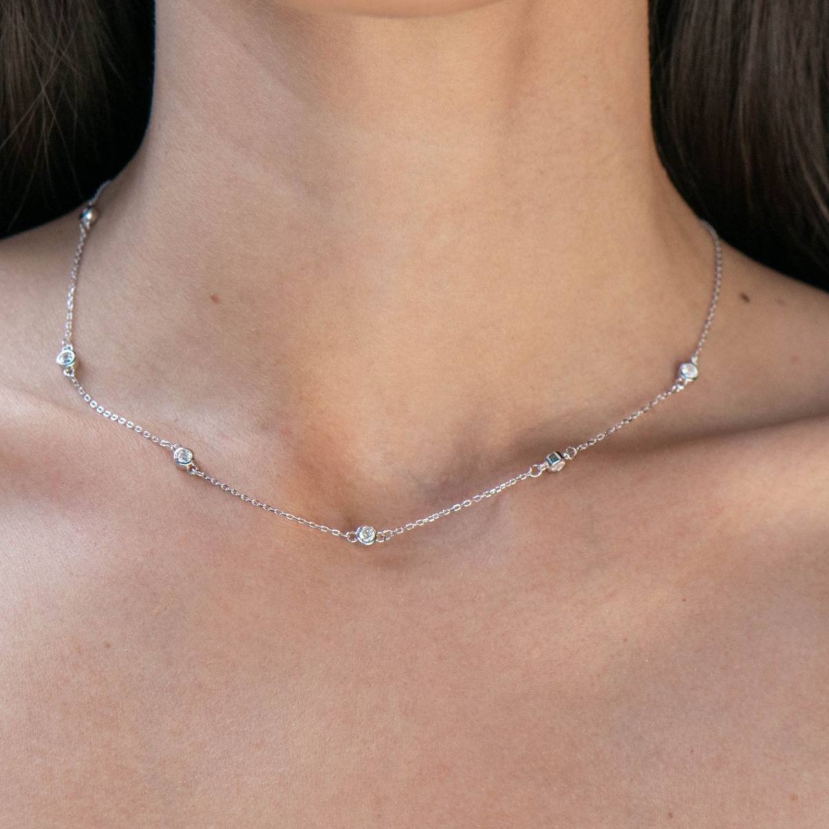 Silver necklace