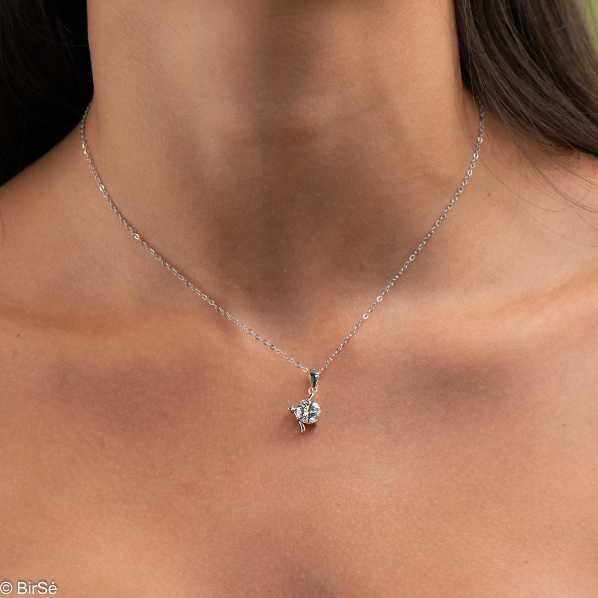 Silver necklace - Sagittarius sign