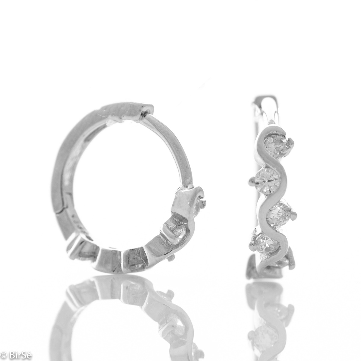 Silver earrings - Rings