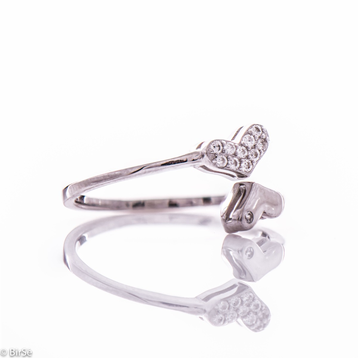 Silver Heart Ring