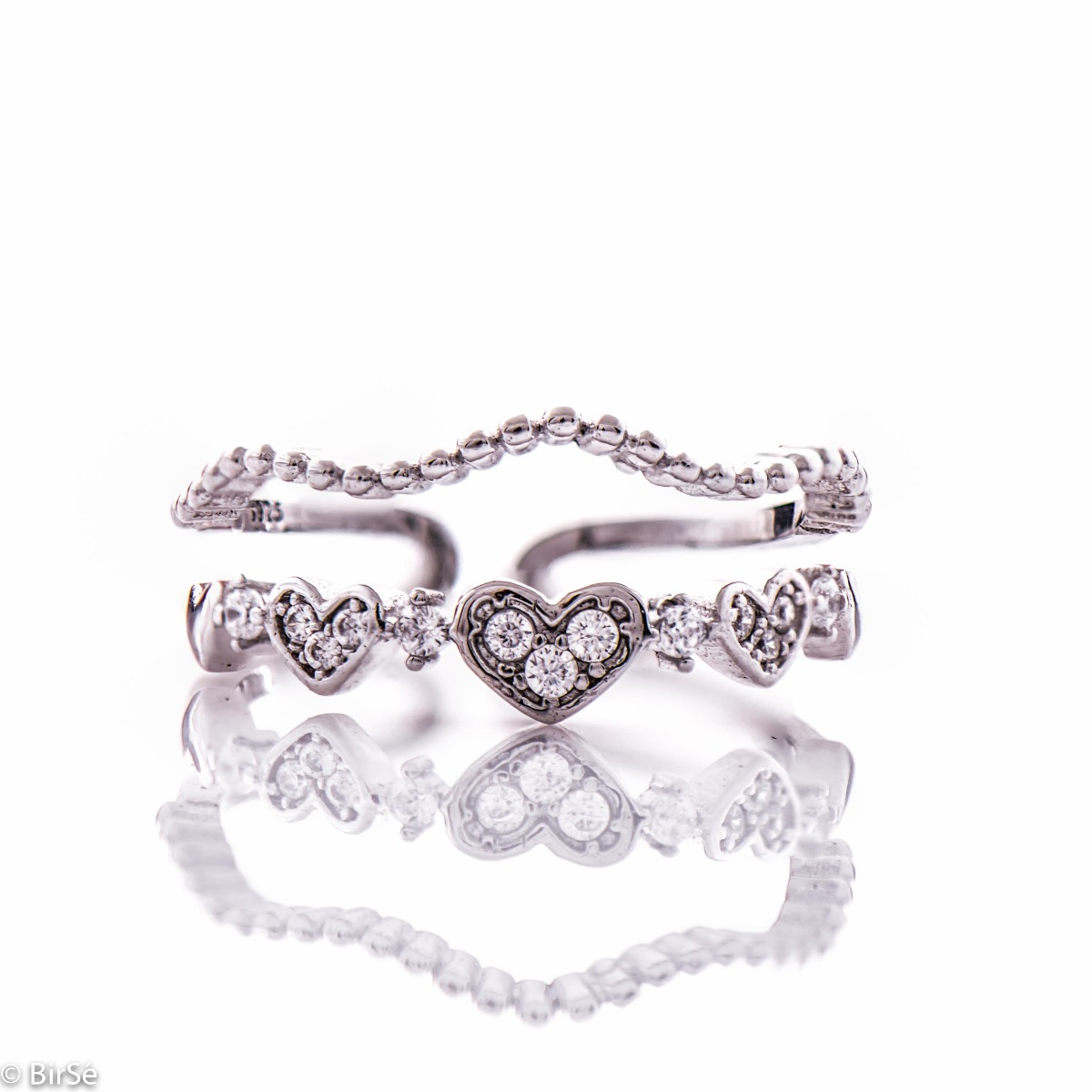 Silver Heart Ring