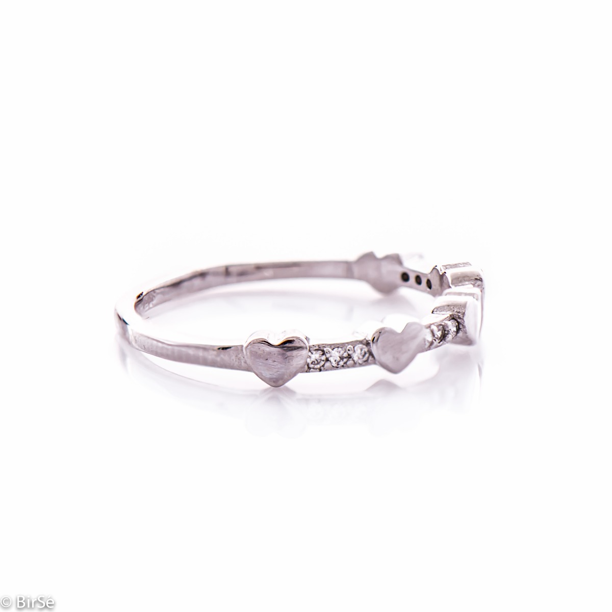 Silver Heart Ring