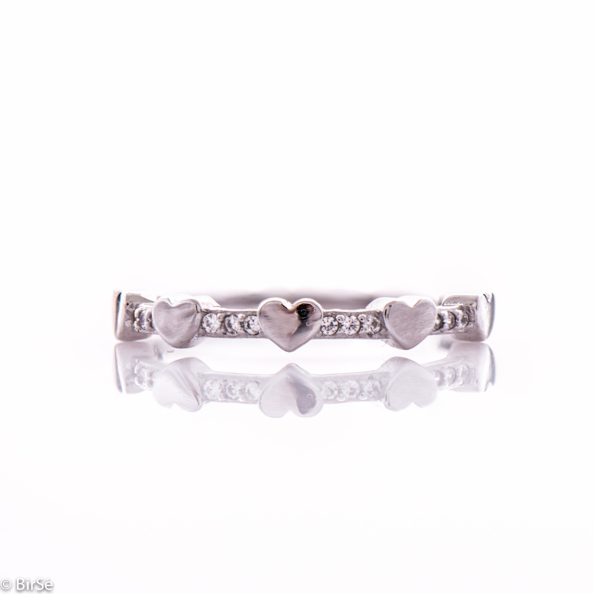 Silver Heart Ring