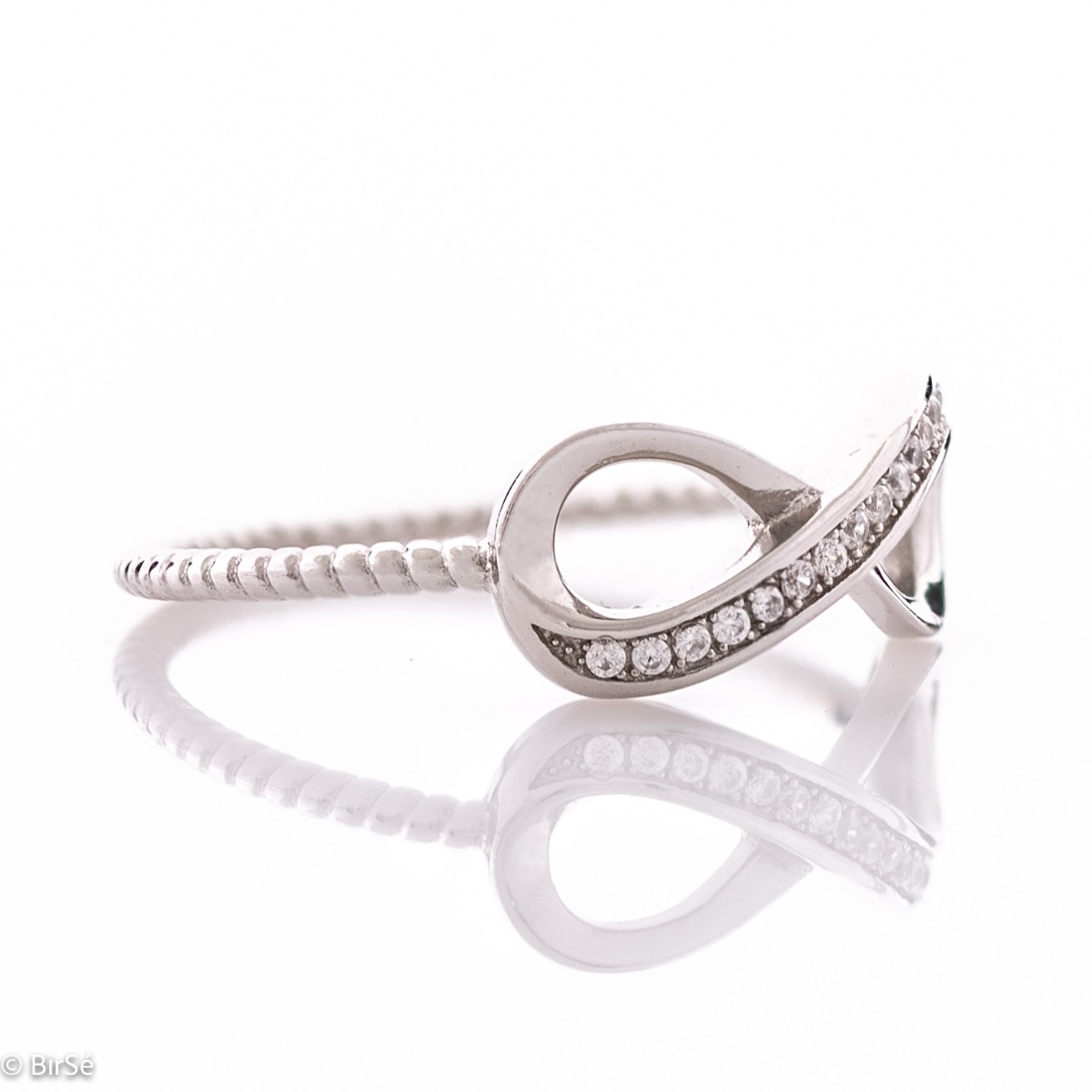 Silver Infinity Ring