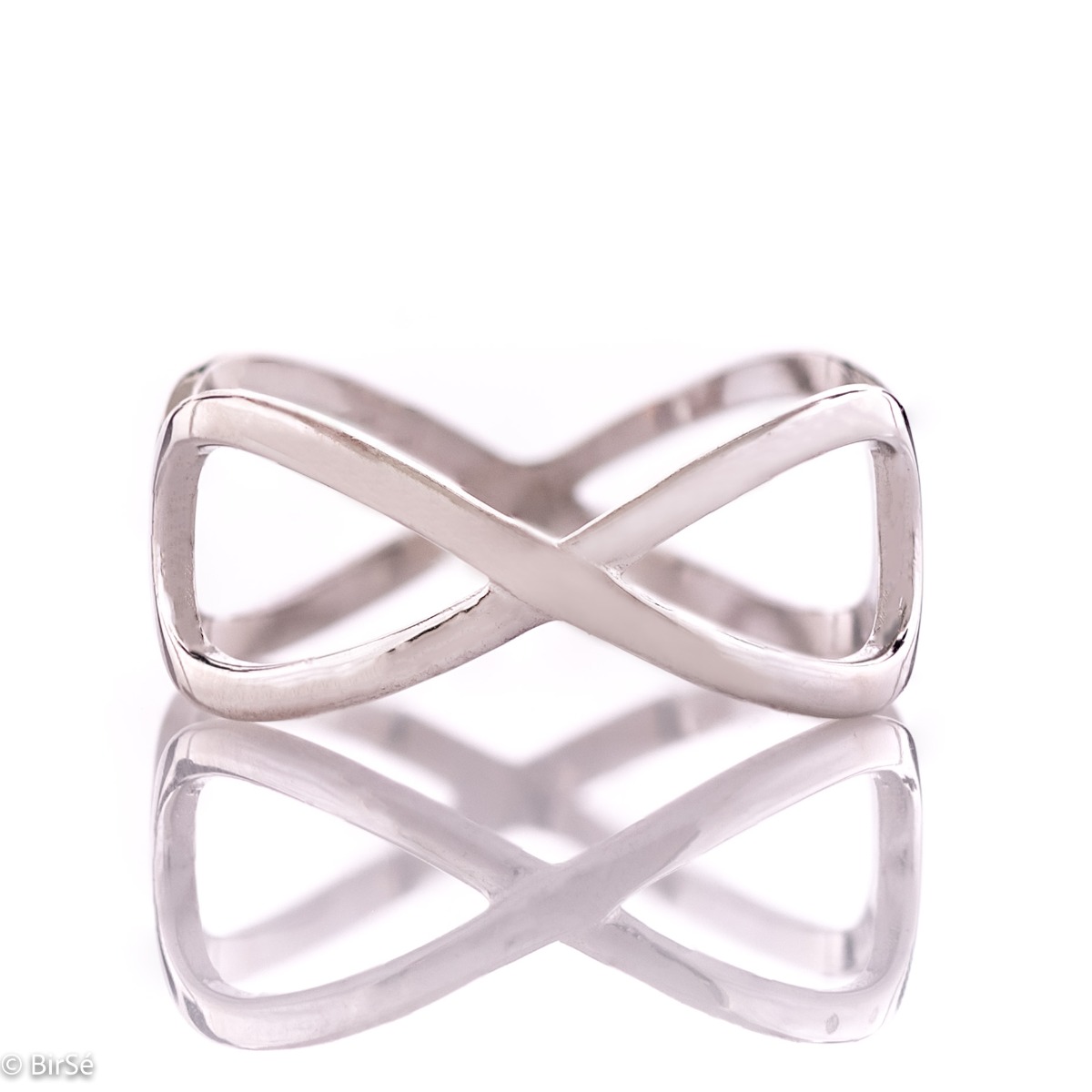 Silver Infinity Ring 