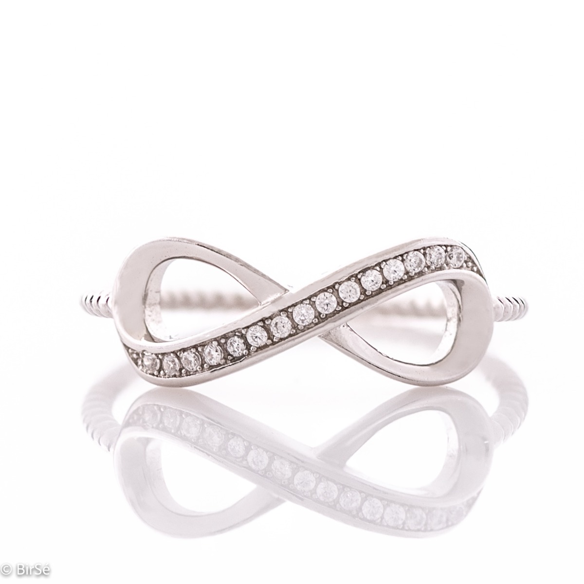 Silver Infinity Ring