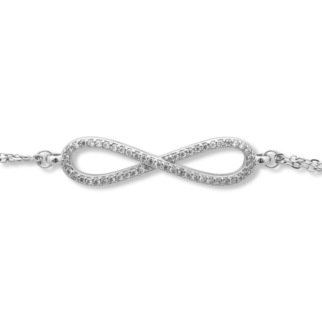 Silver Infinity Bracelet