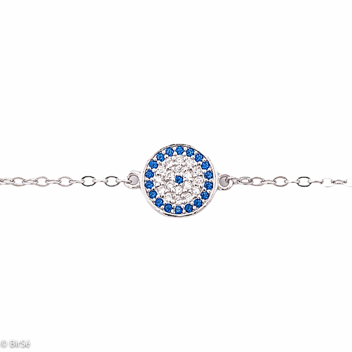 Silver Bracelet - Blue Eye