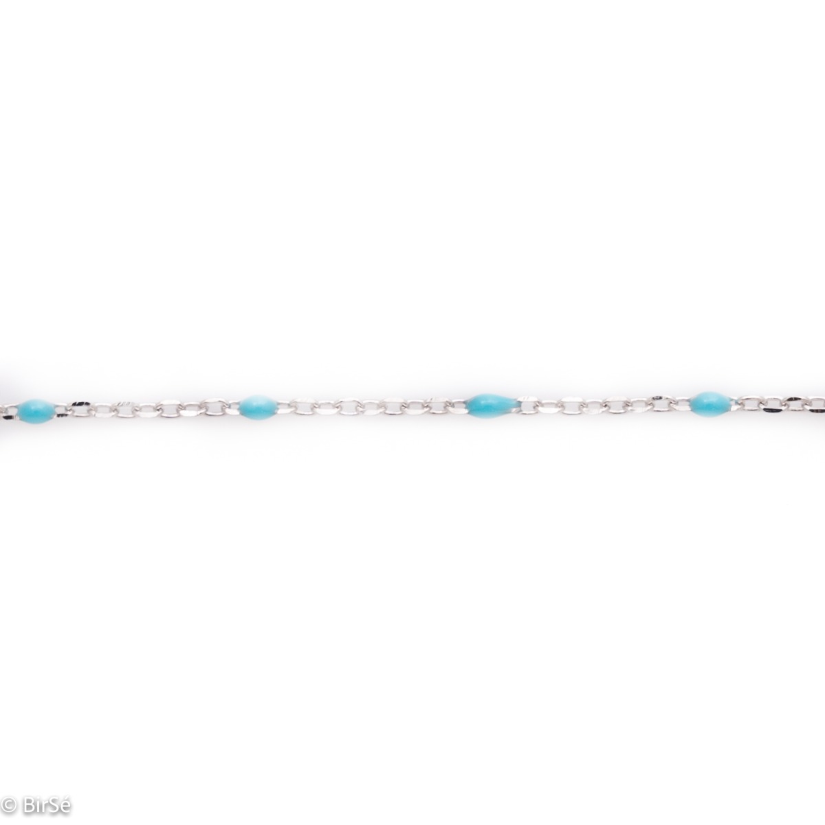 Silver Bracelet - Blue