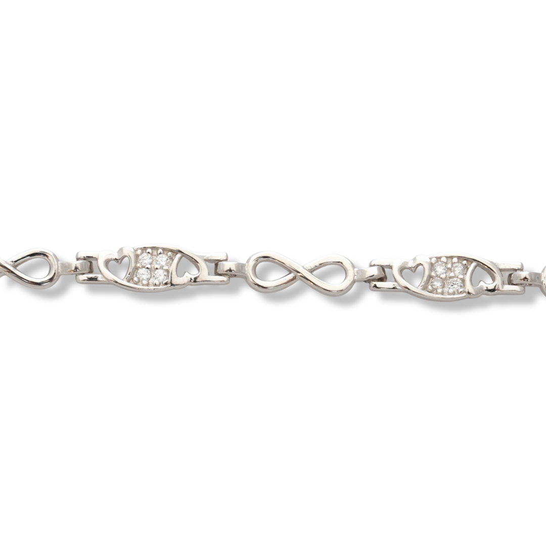 Silver Infinity Bracelet