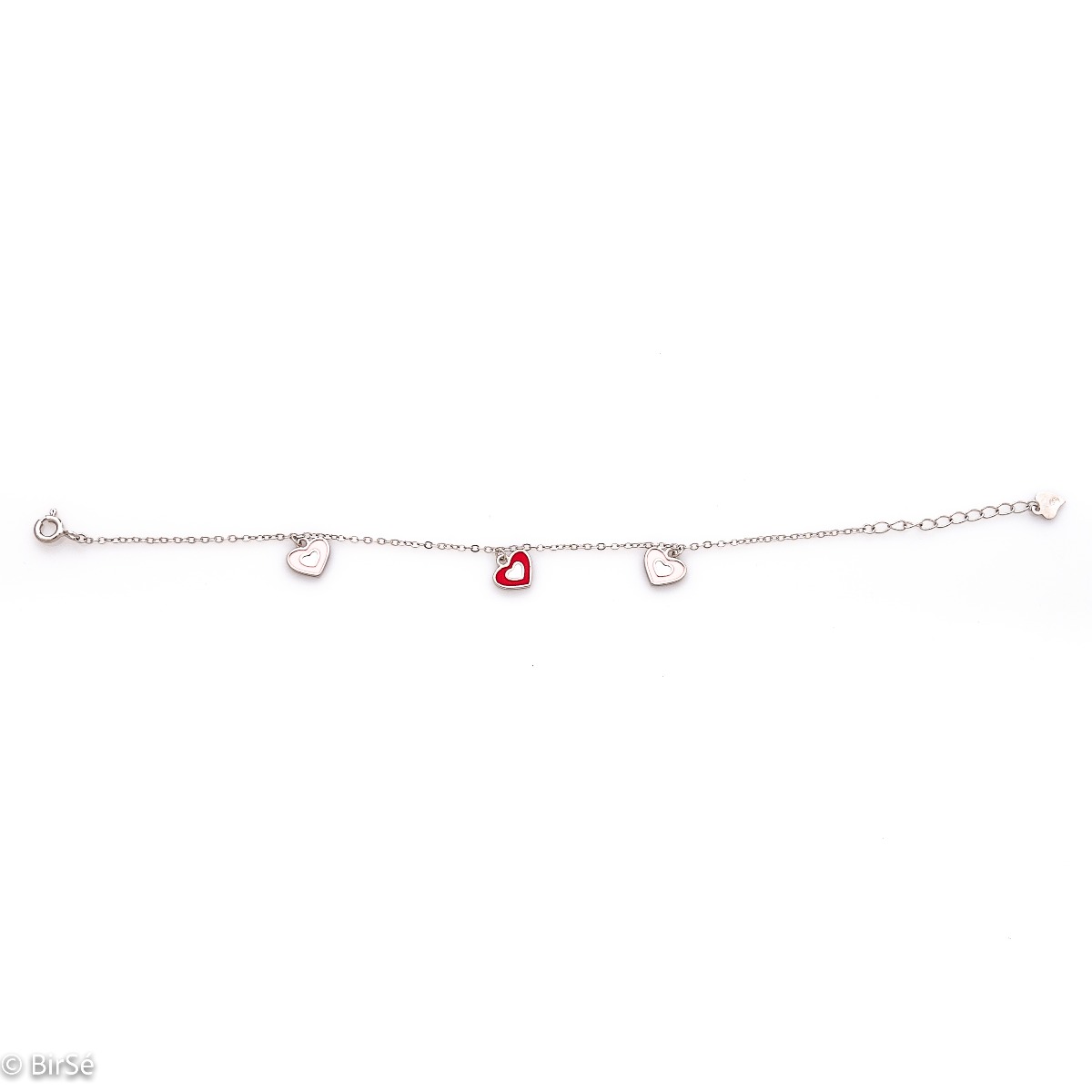 Silver Heart Bracelet