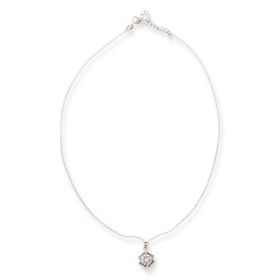 Silver necklace - Gemini