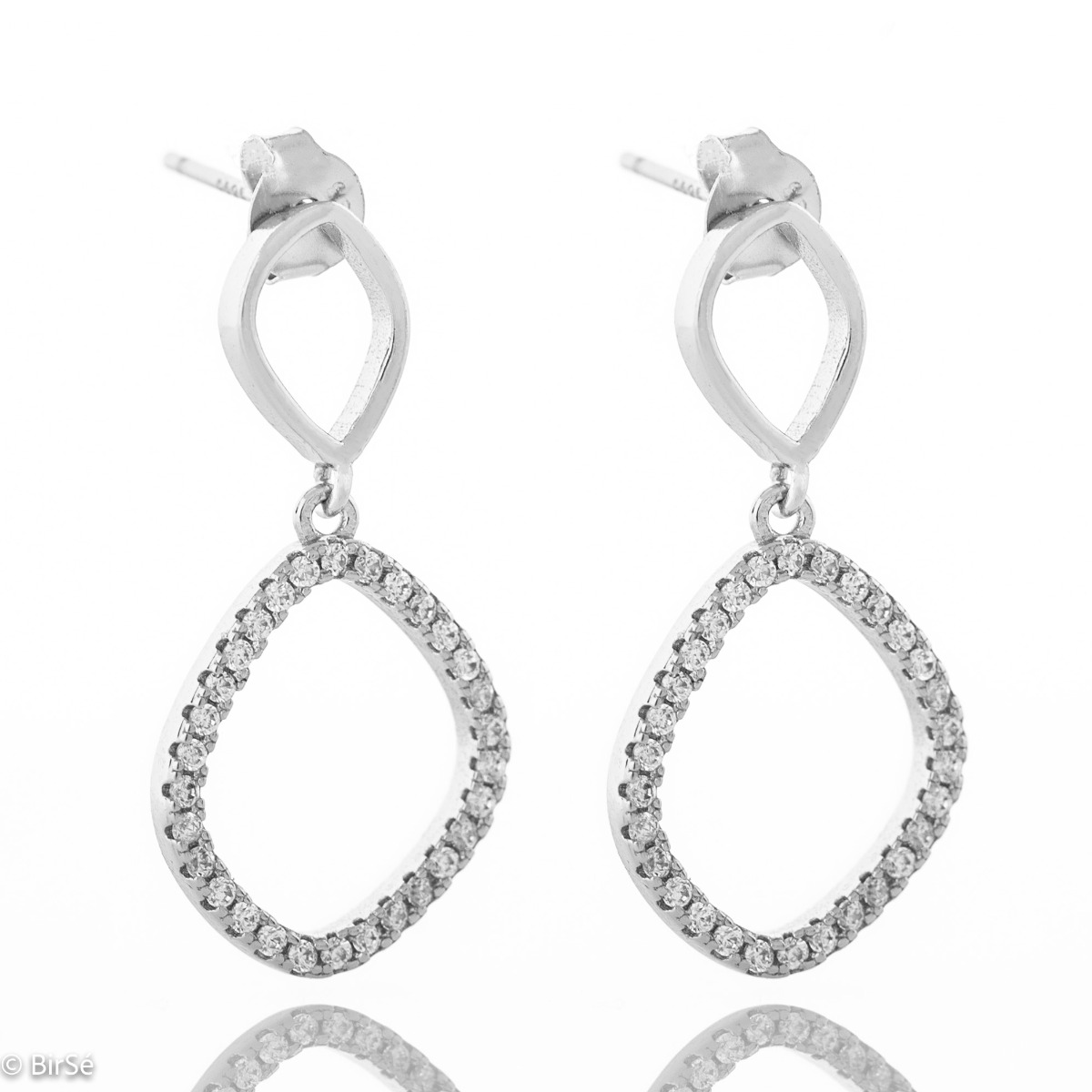 Silver Earrings - Hanging