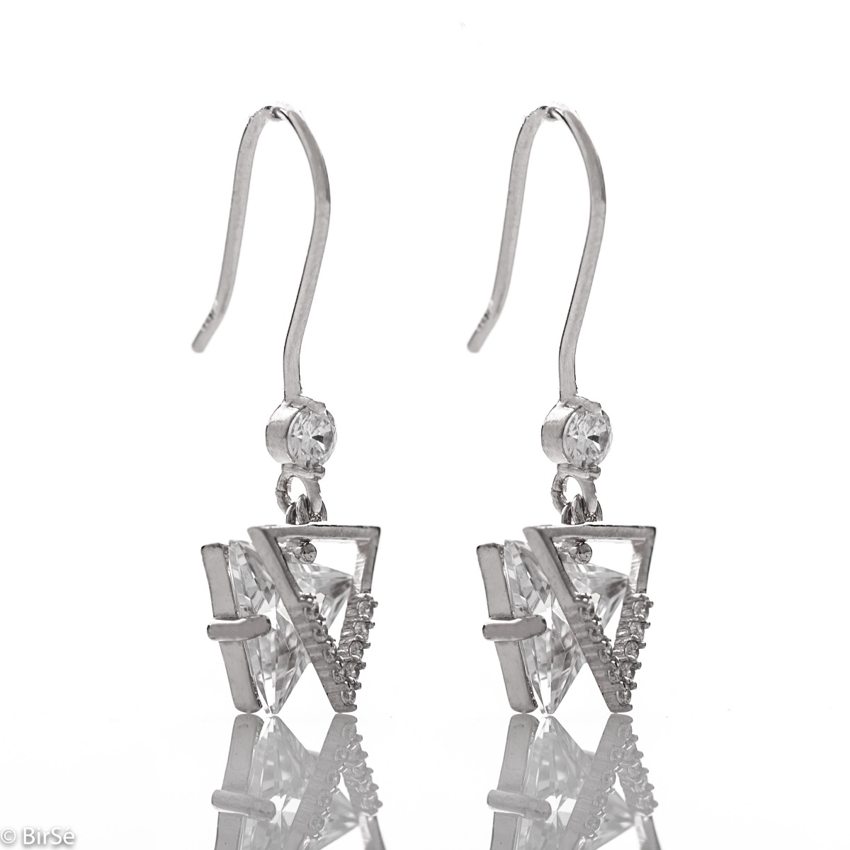 Silver Earrings - Hanging